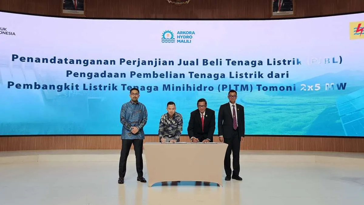 Arkora Hydro (ARKO) Teken Perjanjian Jual Beli Tenaga Listrik dengan PLN