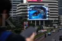Konstruksi Reklame Ilegal di Jalan Rasuna Said Dibongkar