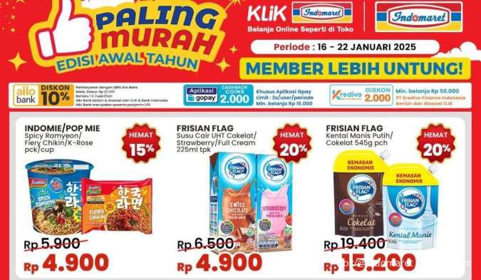 Promo Indomaret Weekend Januari 2025 Spesial Paling Murah, Frisian Flag Hemat 20%