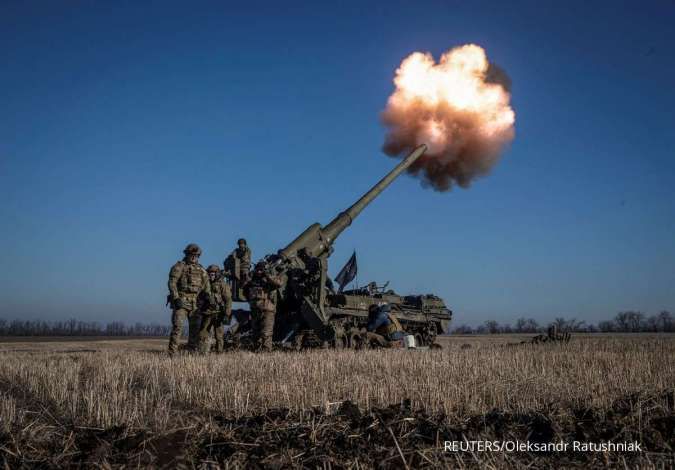 Rusia Serang Ukraina dengan Rudal, Namun Pertempuran di Bakhmut Terhenti