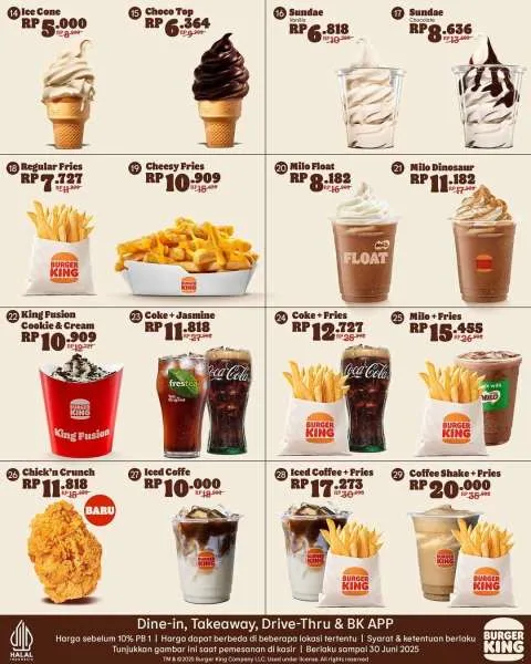 Promo Burger King Kupon Mei 3