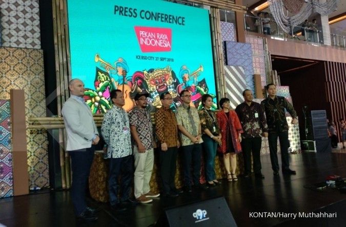 Pekan Raya Indonesia 2018 targetkan total transaksi Rp 1 triliun