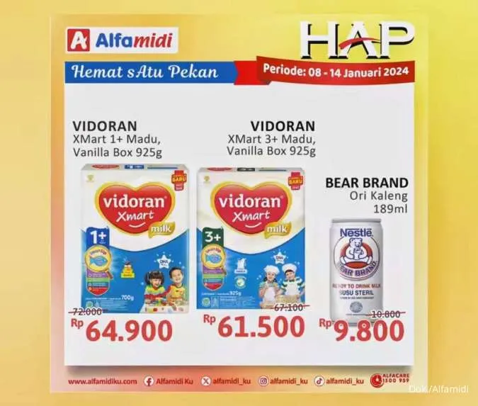 Promo Alfamidi Hemat Satu Pekan Periode 8-14 Januari 2024