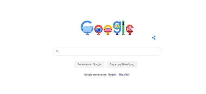 Google Doodle kini pakai masker demi kampanyekan protokol kesehatan