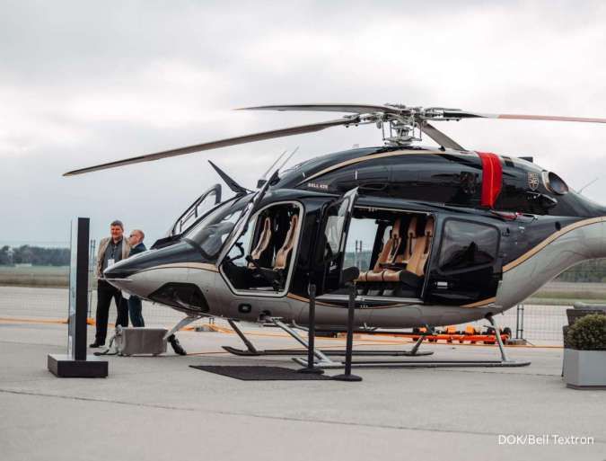 Bell Serahkan Helikopter Bell 429 untuk Perusahaan di Indonesia