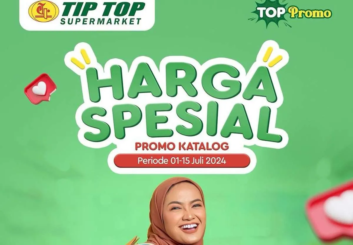 Promo Tip Top 1-15 Juli 2024 Harga Spesial, Sabun Mandi Dettol Beli 1 Gratis 1
