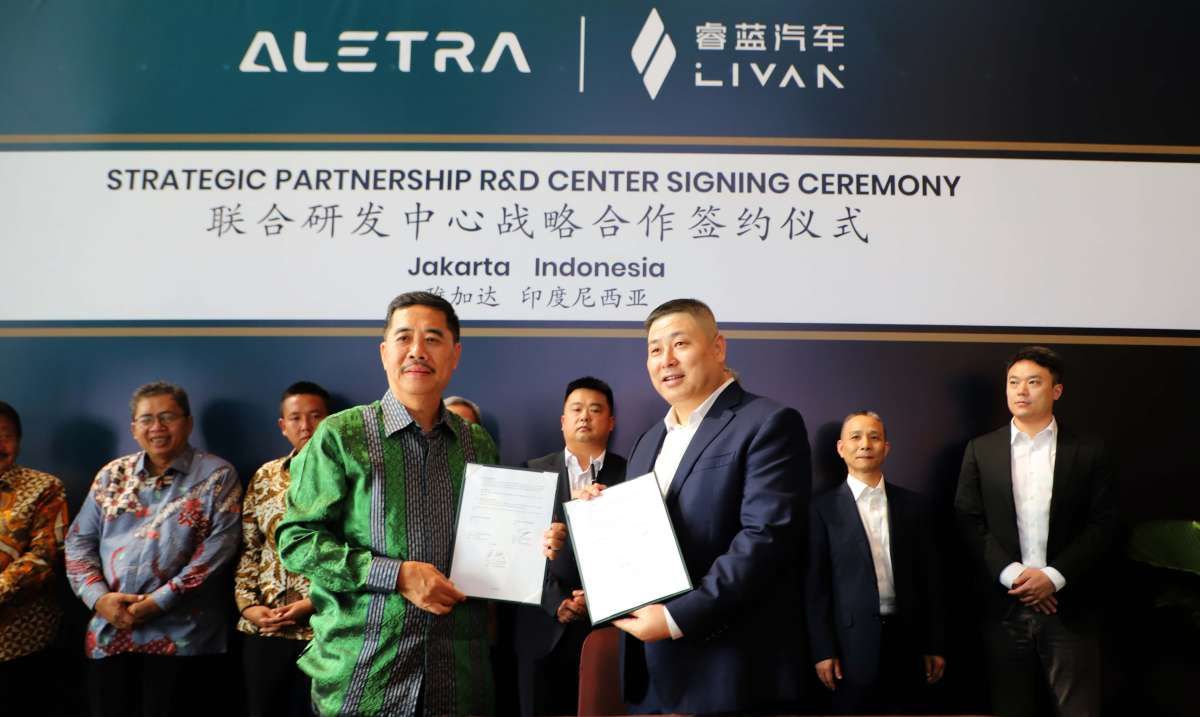 Aletra dan Livan Auto Garap Litbang Ekosistem Mobil Listrik