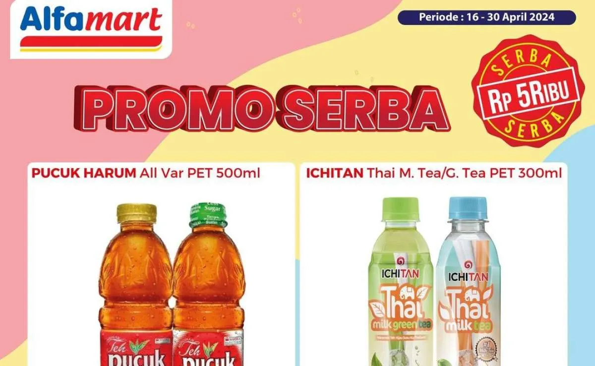 Promo Alfamart Paling Murah Terbaru Bulan April 2024, Ada Promo Serba Rp 5.000 Juga