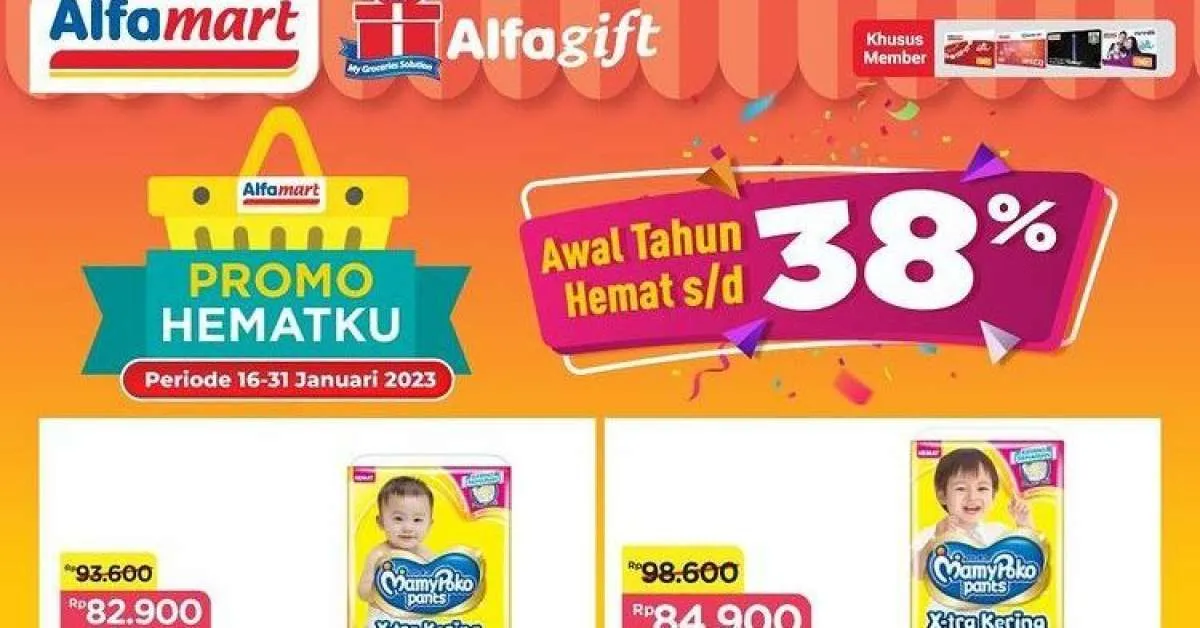 Katalog Harga Promo Alfamart Hari Ini 23 Januari 2023, Promo Hemat Sampai 38%