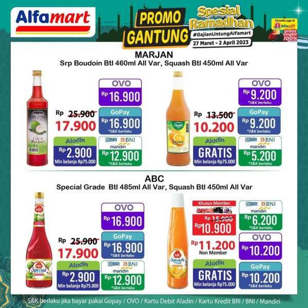 Katalog Promo Alfamart Gantung Terbaru 27 Maret-2 April 2023 Spesial Ramadhan