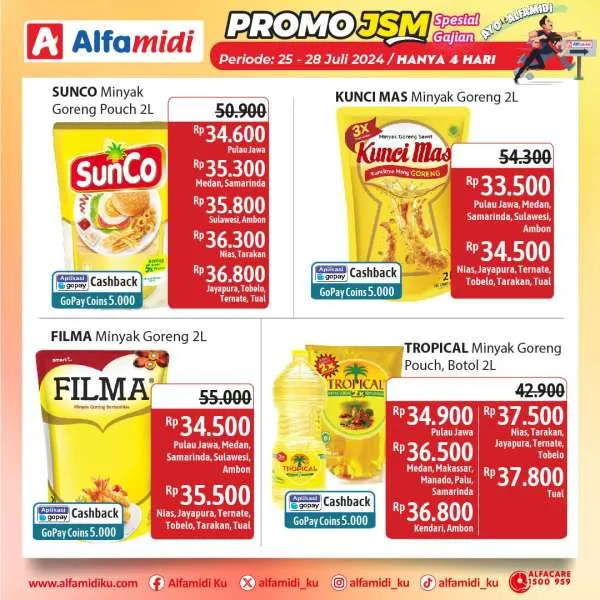 Promo JSM Alfamidi Periode 25-28 Juli 2024