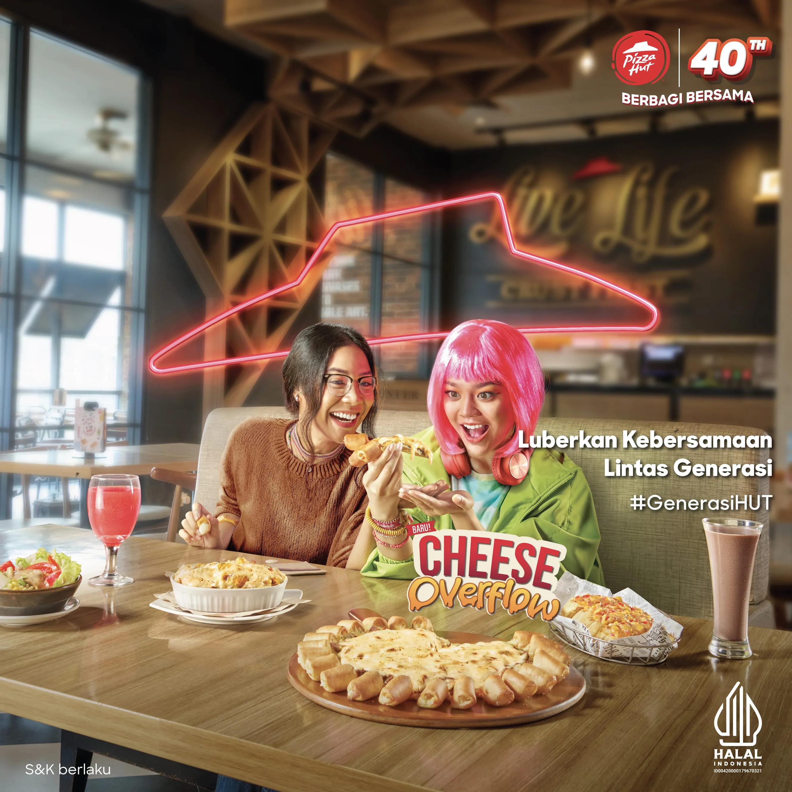Luberkan Kebersamaan 40th Anniversary Pizza Hut Indonesia