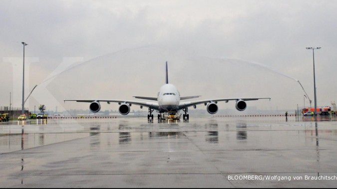 Pesawat A380 Singapore Air alami gangguan kabin