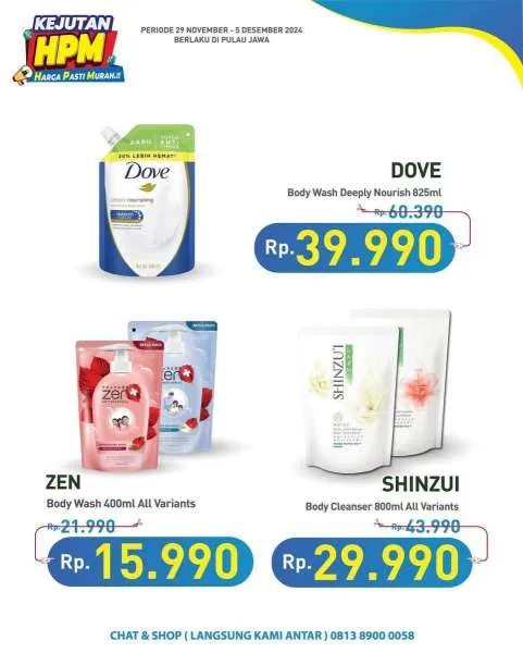 Promo Hypermart Harga Pasti Murah Periode 29 November-5 Desember 2024