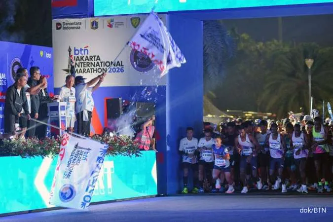 45.000 Pelari Ramaikan BTN Jakim 2026, Pelari Kenya Juara Kategori Open Marathon