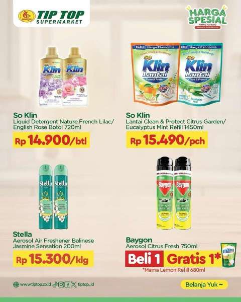 Promo Tip Top Harga Spesial 16-30 Oktober 2024