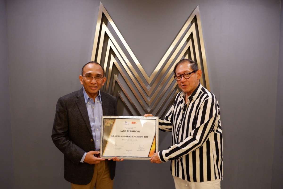 Direktur Utama Elnusa Petrofin Sabet Penghargaan Industry Marketing Champion 2019 Ajang Marketeer of The Year Award