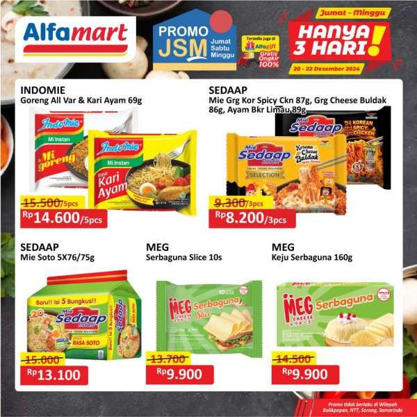 Promo JSM Alfamart Weekend 20-22 Desember 2024