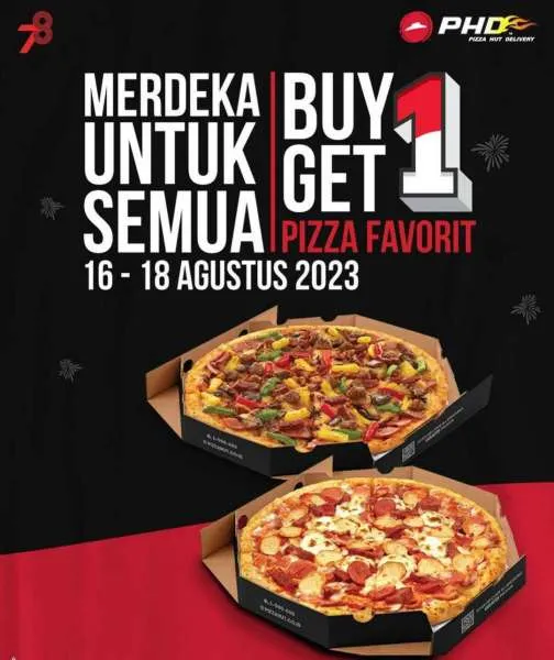 Promo PHD Buy 1 Get 1 Merdeka