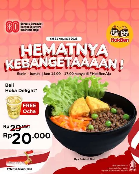 Promo HokBen Hematnya Kebangetan Tokyo Bowl