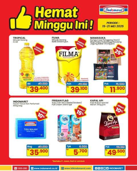Promo Indomaret 15-21 Mei 2025 Hemat Minggu Ini
