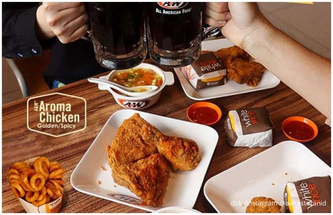 Promo A&W Super Deals hingga 31 Mei: 6 Ayam, 2 Sup, 1 Kentang, 3 Nasi Cuma Segini?