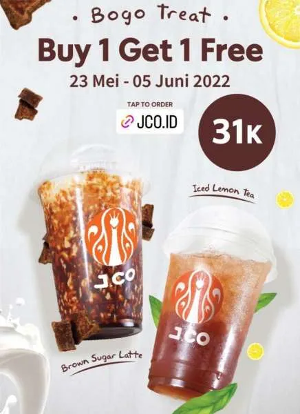 Promo J.CO Buy 1 Get 1 Free Terbaru 2022