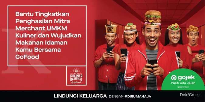 Program Harkulnas GoFood Maksimalkan Omzet UMKM Selama Pandemi