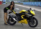 Hyosung luncurkan rival CBR250R dan Ninja RR Mono