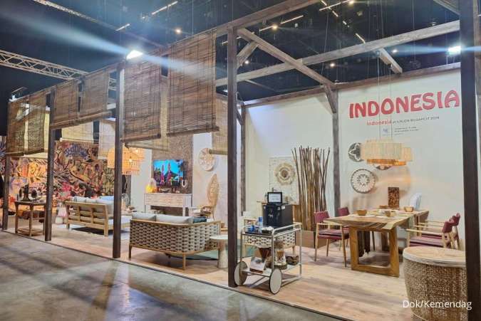 Tampil di S/ALON Budapest2024 Furnitur Indonesia Raih Potensi Transaksi Rp1,16 Miliar