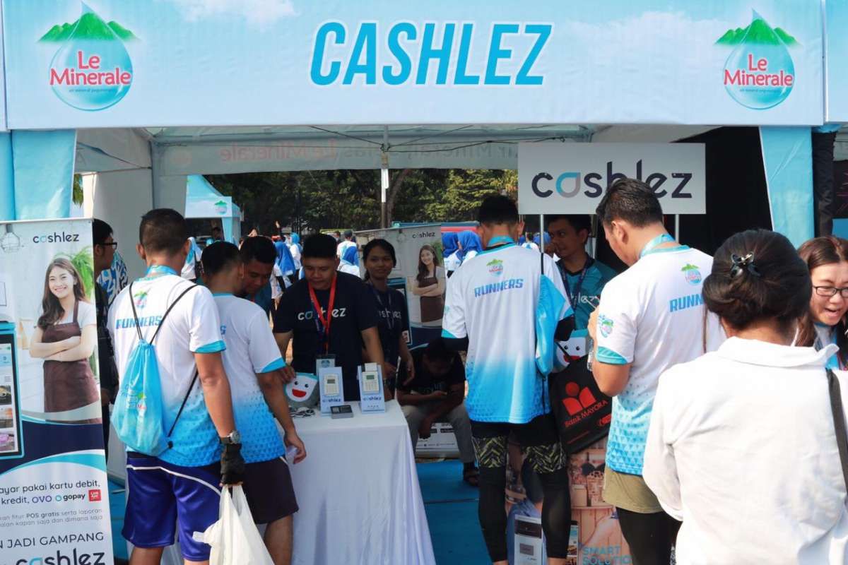 Cashlez Dukung Gerakan Indonesia Sehat melalui Le Minerale Water Run 2019