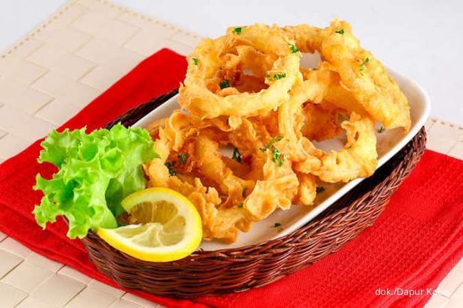 Resep Onion Rings yang Kriuk ala Resto Ayam Amerika