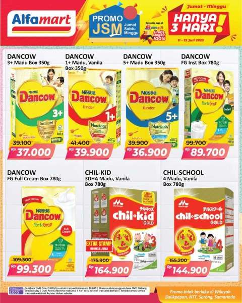 Promo JSM Alfamart Periode 11-13 Juli 2025