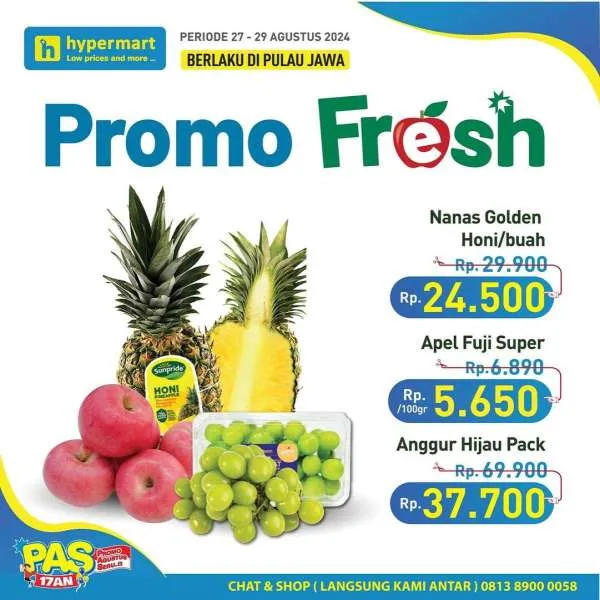 Promo Hypermart Hyper Diskon Weekday Periode 27-29 Agustus 2024