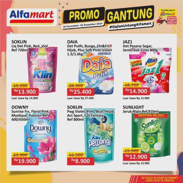 Promo Alfamart Gantung 26 November-2 Desember 2024