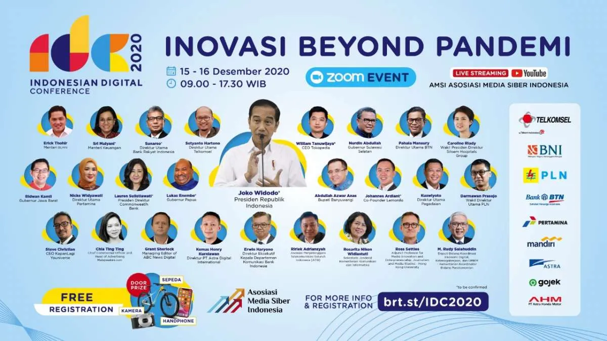 AMSI menggelar Indonesian Digital Conference (IDC) 2020: Inovasi Beyond Pandemi