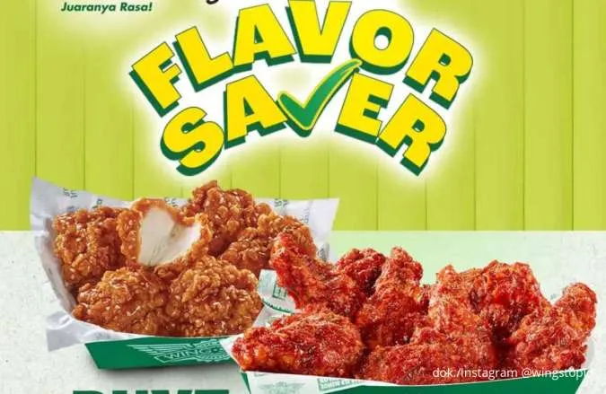 Promo Wingstop Flavor Saver 15-21 September 2025, 14 Ayam Rasa Favorit Cuma Rp 70.000