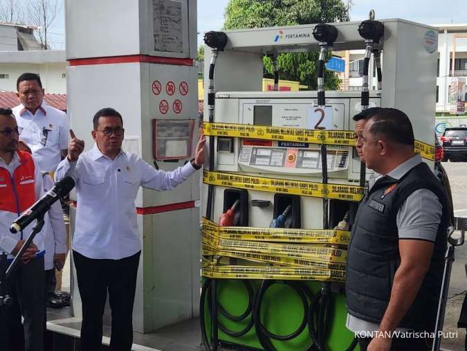 Curangi Takaran, Kemendag dan Bareskrim Polri Segel SPBU di Bogor