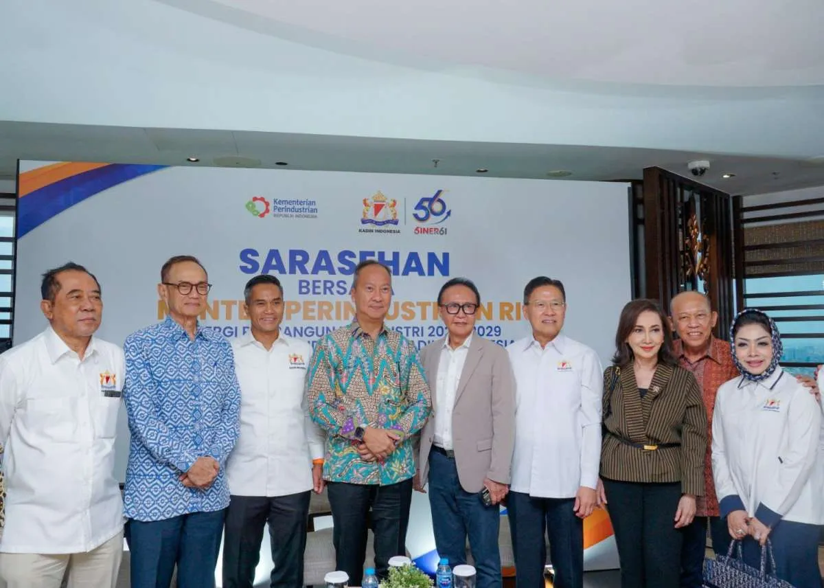 Menperin Gandeng Kadin Revisi UU Perindustrian&Perumusan Road Map Indonesia Emas 2045