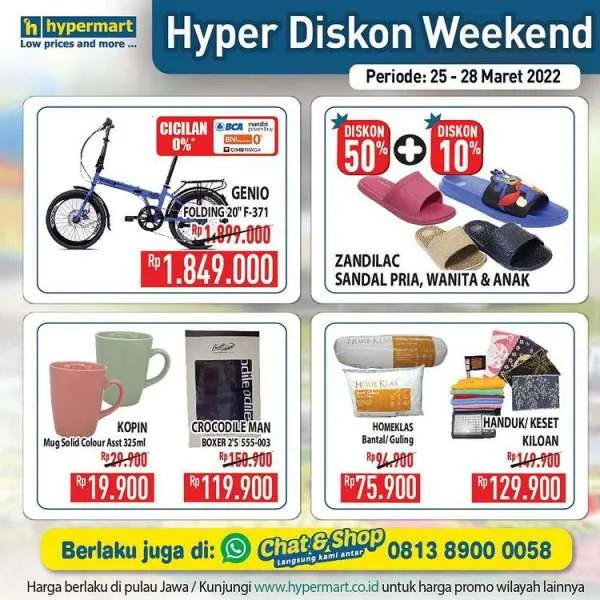 Promo JSM Hypermart Mulai 25-28 Maret 2022