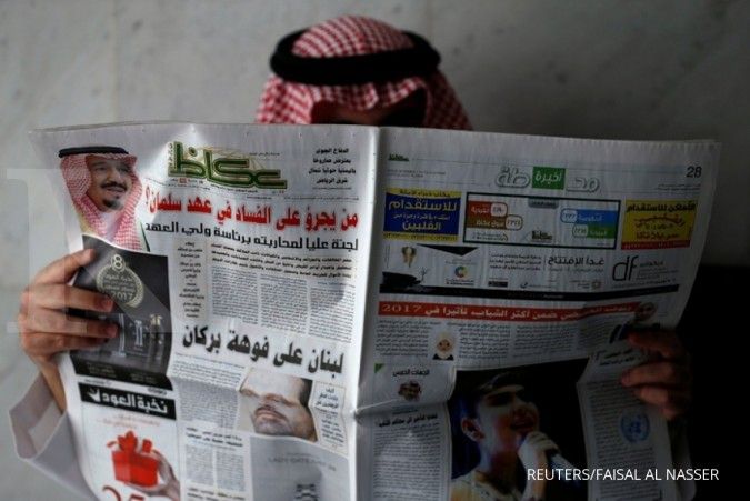 Cerita mengenai kehebohan politik Arab Saudi