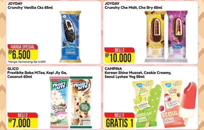 Promo Es Krim di Alfamart 31 Desember 2025, Campina-Joyday Beli 2 Lebih Hemat