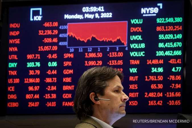 Wall Street Melemah Tipis Meski Laju Inflasi AS Menurun