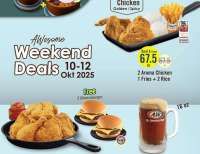 Makan Rame Asyik Harga Hemat, Cuma di Promo A&W Weekend Deals 10–12 Oktober