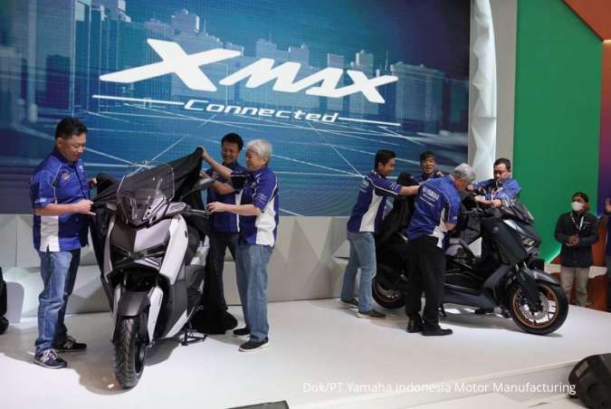 Yamaha Luncurkan Motor XMAX Connected, Simak Fitur-Fiturnya