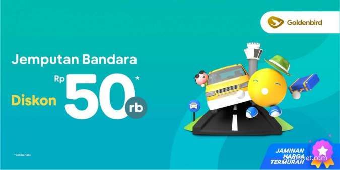 Goldenbird Siap Antar-Jemput Pelanggan tiket.com dari dan Menuju Bandara