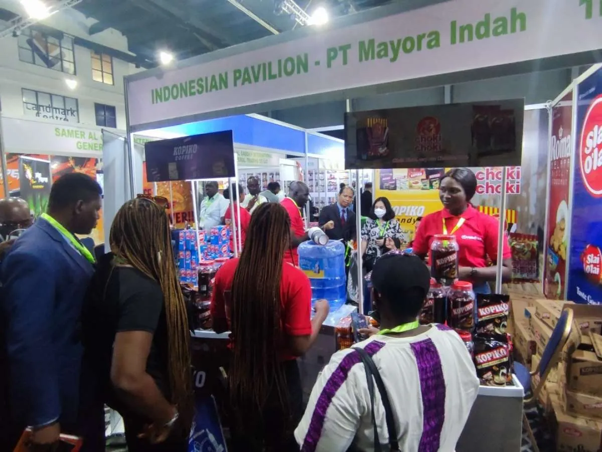 Produk Mamin Indonesia Curi Perhatian Pengunjung Pameran Food & Beverages West Africa