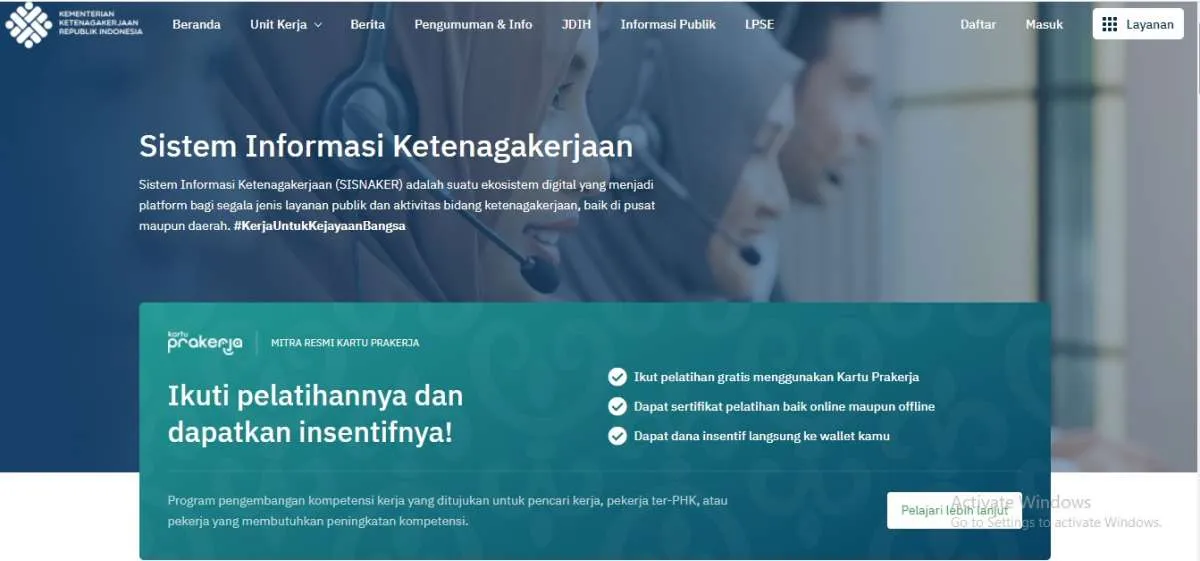 ​Ini cara membeli pelatihan Prakerja di kemnaker.go.id 