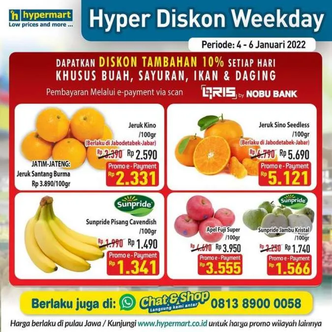 Promo Hypermart 4-6 Januari 2022