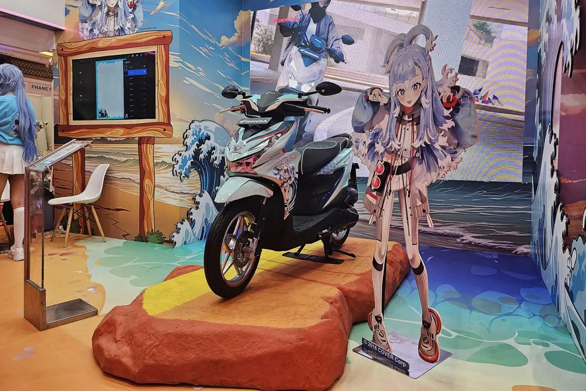 New Honda BeAT x Kobo Kaneru Menjadi Bukti Kreativitas di Indonesia Comic Con 2024